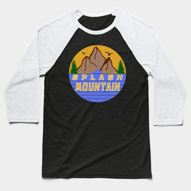 splash mountain Baseball T-Shirt by MBRK-Store